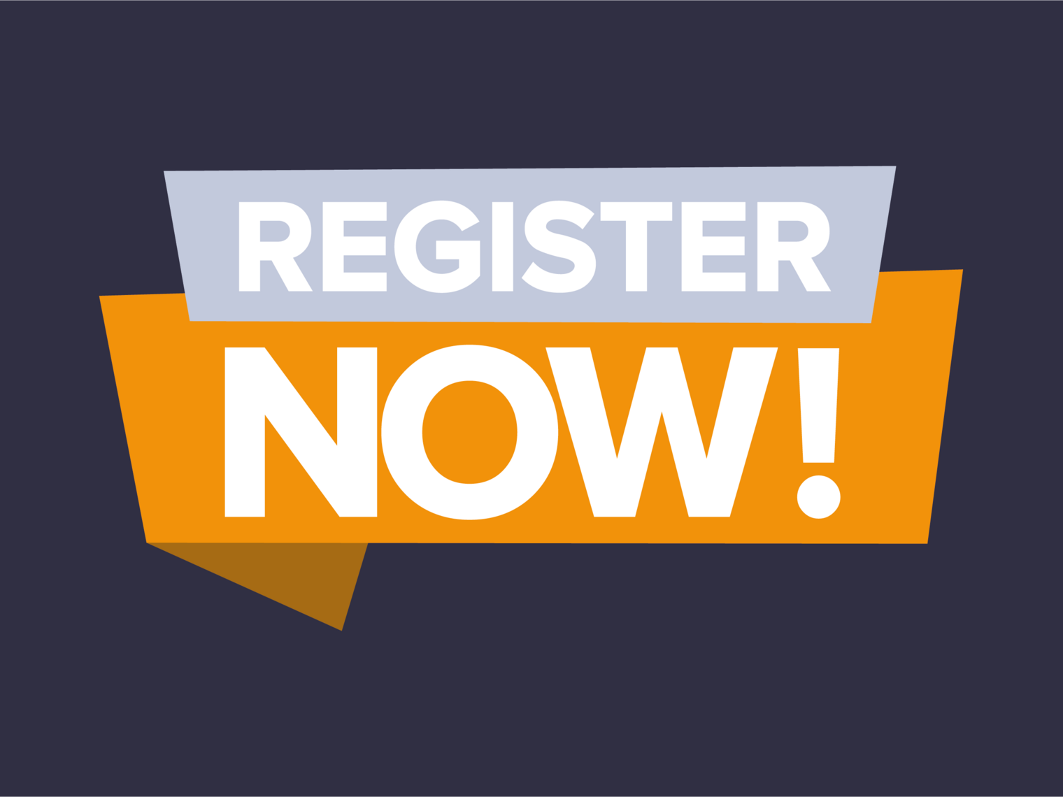 visualization of "register now"