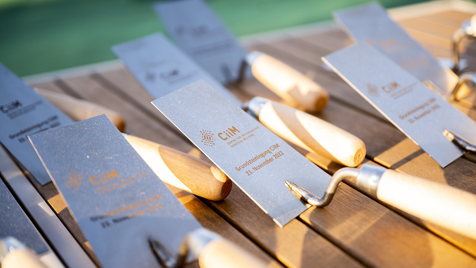 Laying of foundation stone and topping-out ceremony CiiM