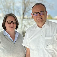 Prof Dr Markus Cornberg and Prof Dr Anke Kraft