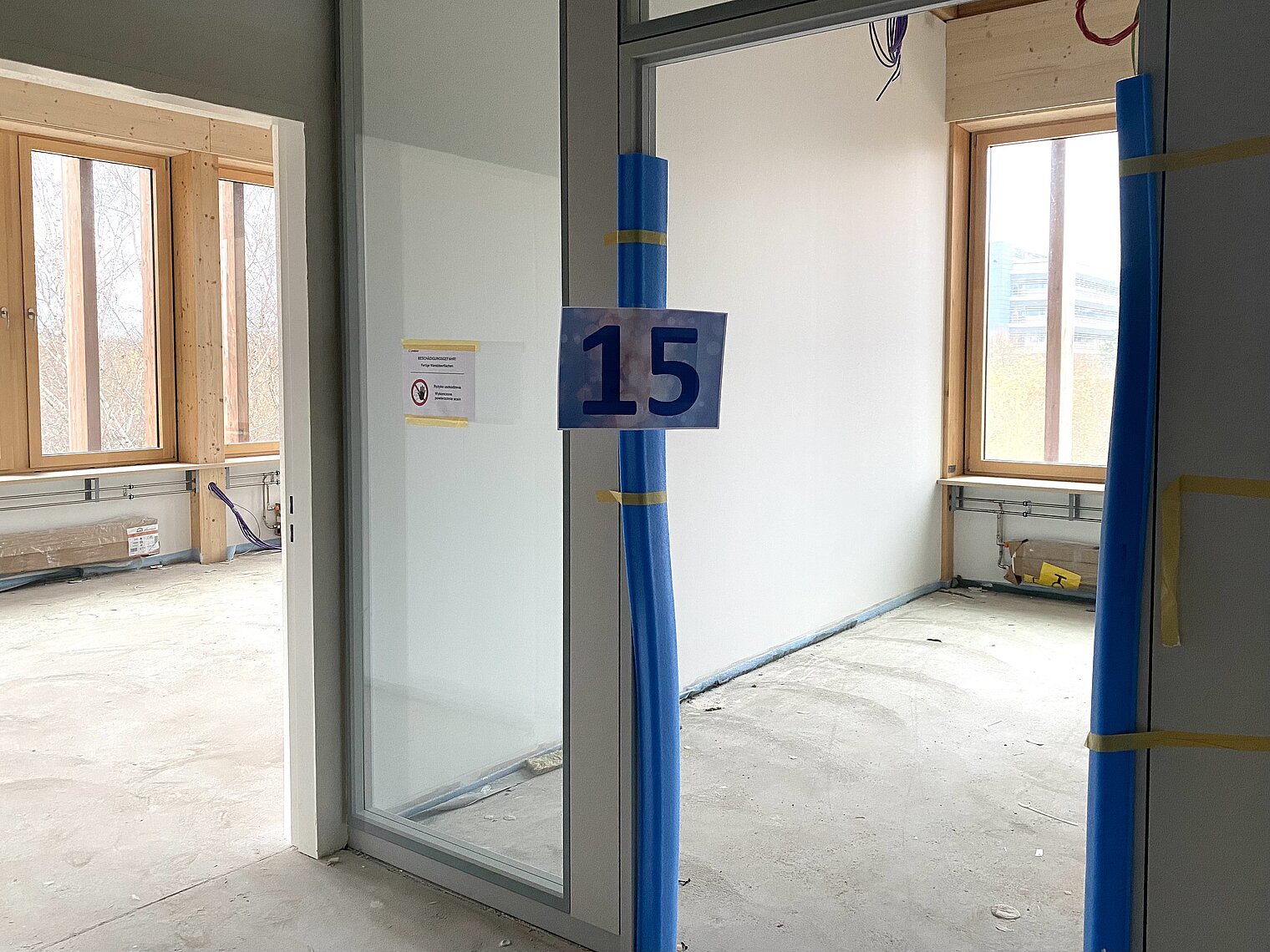 Türrahmen mit Nummer 15