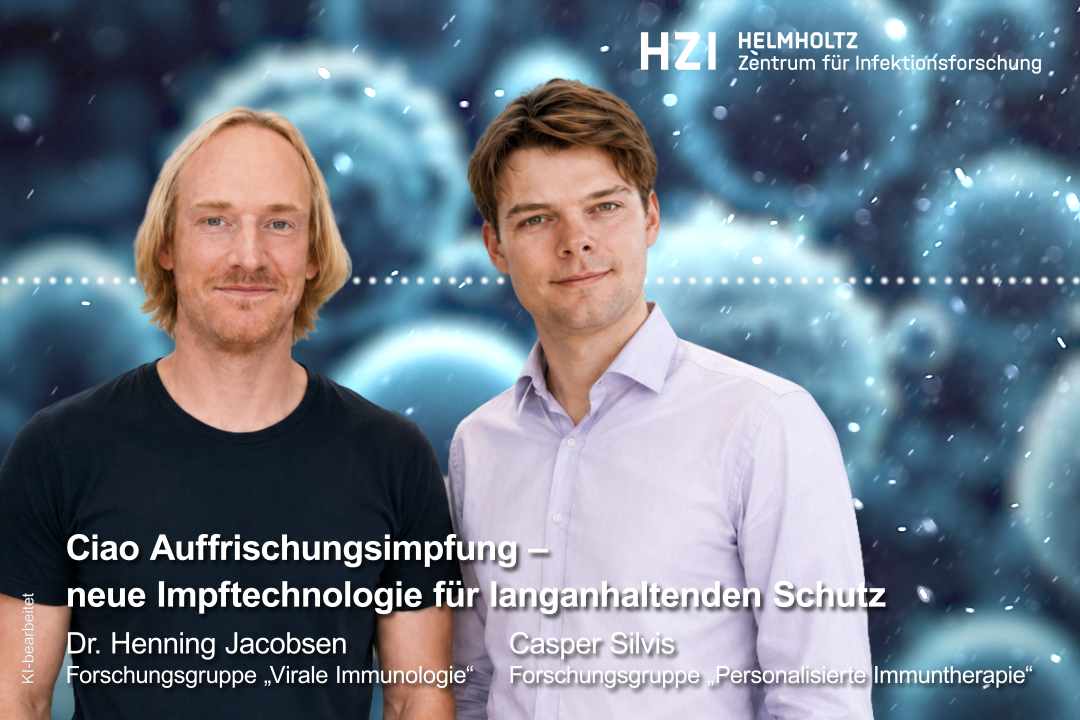 Podcast Banner mit Dr. Henning Jacobsen und Casper Silvis
